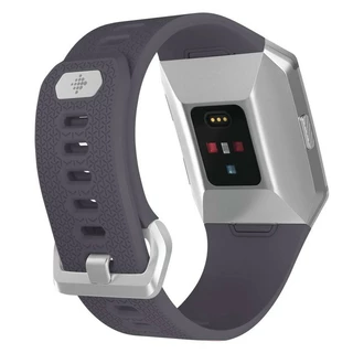 FITBIT Ionic Intelligente Uhr - Charcoal/Smoke Gray