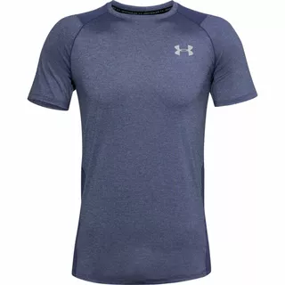 Pánske tričko Under Armour Raid 2.0 SS Left Chest - Blue Ink