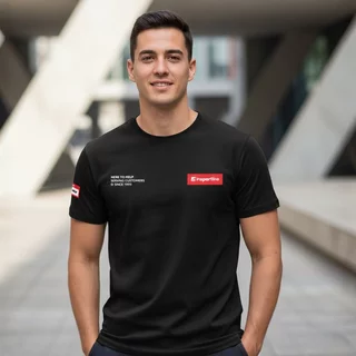 Tričko inSPORTline Signature - černá