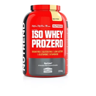 Práškový koncentrát Nutrend ISO WHEY Prozero 2250 g