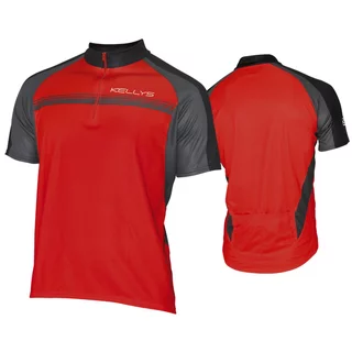 Cyklistický dres Kellys Pro Sport - krátký rukáv - červená