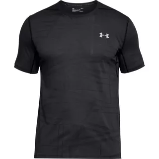 Pánske tričko Under Armour Threadborne Elite SS - BLACK / GRAPHITE - BLACK / GRAPHITE