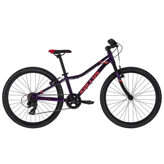 Junior Bike KELLYS KITER 30 24” – 2020 - White - Purple