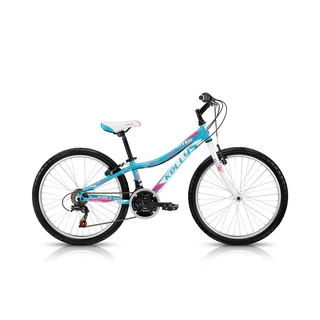 Juniorský bicykel KELLYS kiteri 30 24" - model 2015 - modro-biela