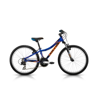 Juniorský bicykel KELLYS Kiter 50 24" - model 2015 - modro-oranžová