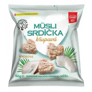 Müsli srdiečka chrumkavé Semix