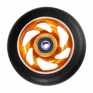 Spare wheel for scooter FOX PRO Raw 03 100 mm - Blue-Red - Black-Gold