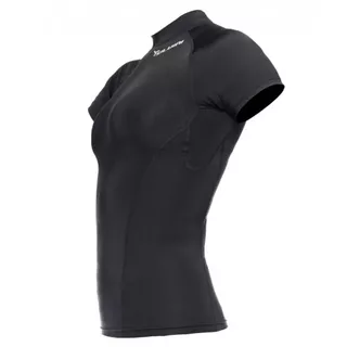 Woman's compression t-shirt SILVINI Compresso WD264 - Black