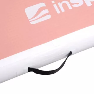 Airtrack inSPORTline Airstunt 300x100x10 cm korálová růžová s elektrickou pumpou
