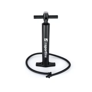 Inflatable Exercise Mat inSPORTline Airstunt 400 x 100 x 10 cm White w/ Hand Pump