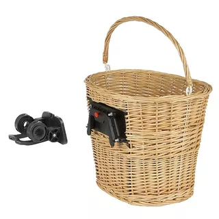 Wicker Bike Basket M-WAVE BA-FW Clip Bar