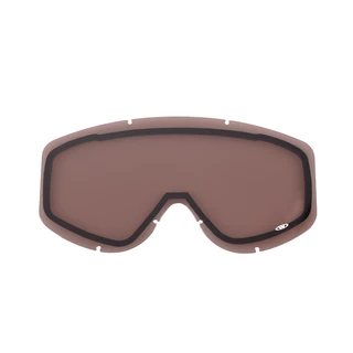 Replacement Lens for Ski Goggles WORKER Simon - Yellow - Smoked Mirror