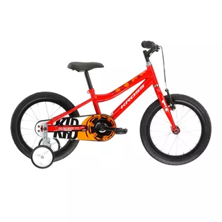 Kinderfahrrad Kross Racer 3.0 16" Gen 005 - rot/orange/weiß - rot/orange/weiß