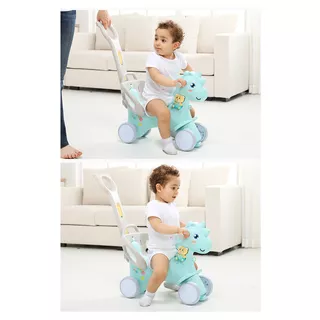 Rocking Horse/Balance Bike 4-in-1 inSPORTline Tumbelino - Blue