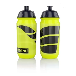 Sports Water Bottle Nutrend Tacx Bidon 019 500 ml - Yellow with Black Print - Yellow with Black Print