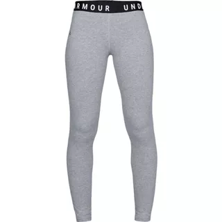 Dámske legíny Under Armour Favorites Legging - Black / Graphite / Graphite - Steel Light Heather / White / Tonal