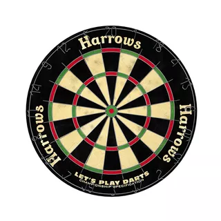 Harrows Let's Play Darts Sisal Dartscheibe