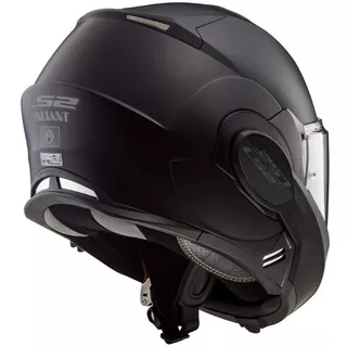 LS2 FF399 Valiant Motorradklapphelm - Matt Schwarz