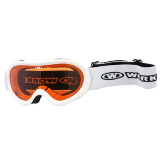 Junior lyžařské brýle WORKER Doyle - černá - bílá