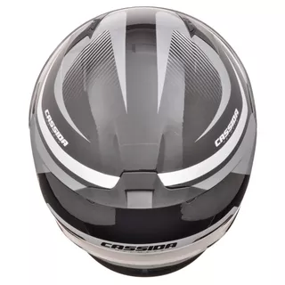 Motorcycle Helmet Cassida Integral 2.0 Black-White-Grey