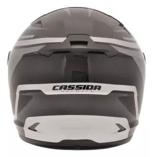 Cassida Integral 2.0 schwarz-weiß-grau Motorradhelm