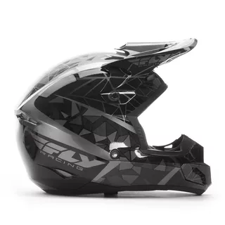 Motocross Helmet Fly Racing Kinetic Crux - Pink/Black/White