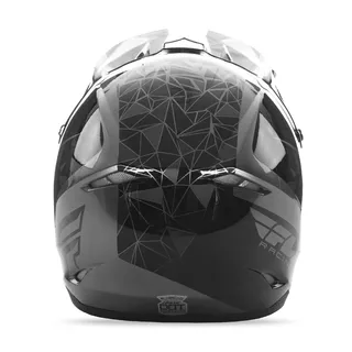 Motocross Helmet Fly Racing Kinetic Crux - Hi-Viz/Grey/Black