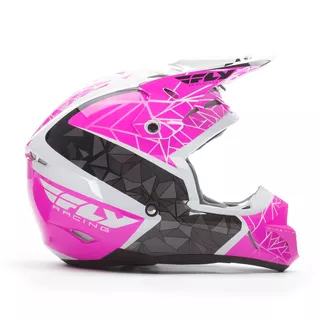 Fly Racing Kinetic Crux Motocross Helm - schwarz