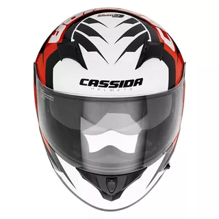 Motorcycle Helmet Cassida Integral 2.0 Perimetric - Black/White/Grey