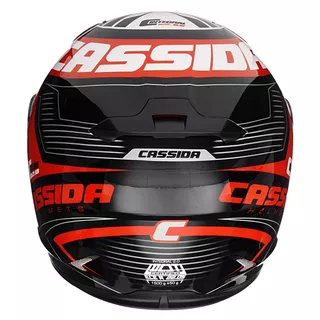 Cassida Integral 2.0 Perimetric Motorradhelm - gelb fluo/schwarz/weiss/grau