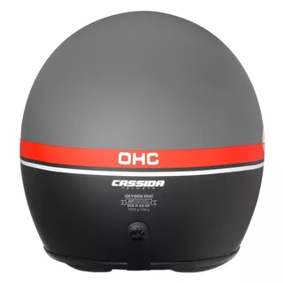 Motorcycle Helmet Cassida Oxygen Jawa OHC - Mate Red/Black/White