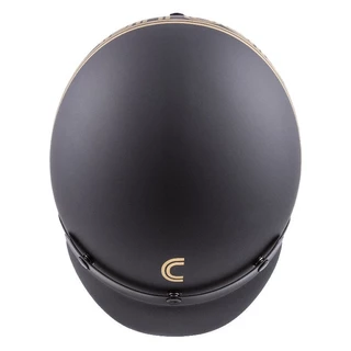 Motorcycle Helmet Cassida Oxygen Rondo - Black Matte/Gold