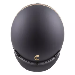 Motorcycle Helmet Cassida Oxygen Rondo - Black Matte/Gold, XXL (63-64)