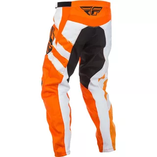 Motocross Pants Fly Racing F-16 2018 - Orange-White