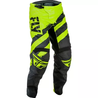 Motocross Pants Fly Racing F-16 2018 - Blue-Black - Black/hi-viz