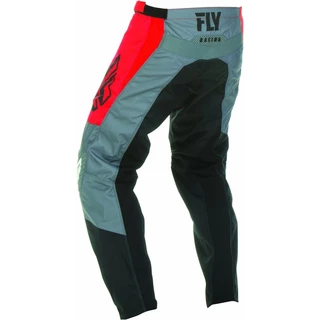 Motocross Pants Fly Racing F-16 2019 - Red/Black/Grey
