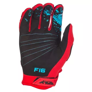 Fly Racing F-16 2018 Motocross Handschuhe - schwarz/hi-viz