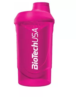 Átlátszó Wave Shaker - 600 ml - kék - magenta-pink