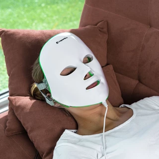 LED Face Mask Light Therapy inSPORTline Manahil