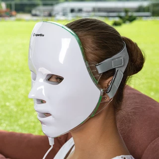Ošetřující LED maska na obličej inSPORTline Manahil - rozbaleno
