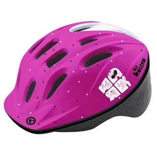 Children’s Bicycle Helmet KELLYS Mark 2018 - Yellow-Green - pink-white