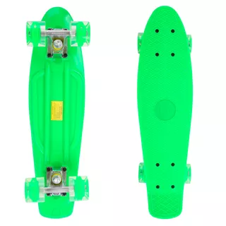 Penny board Maronad Retro se svítícími kolečky - žlutá