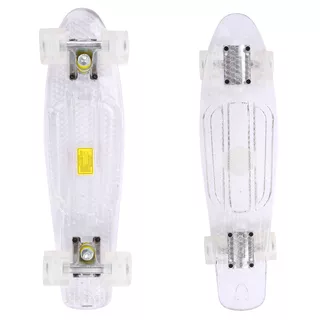 Pennyboard Maronad Retro Transparent so svietiacimi kolieskami