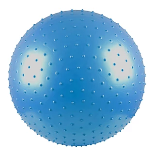 Gymnastická a masážna lopta inSPORTline 65 cm - modrá