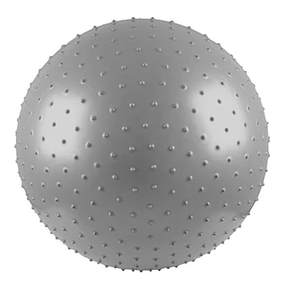 Masszázs gimnasztikai labda 65 cm - szürke - szürke