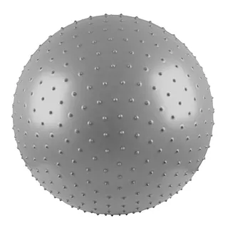 Masszázs gimnasztikai labda 65 cm - kék - szürke