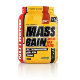 Carbohydrate-Protein Concentrate Nutrend Mass Gain 1000g - Chocolate - Coconut
