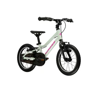 Dětské kolo Kross Liftie 14" - model 2025 - šedá / červená / lesk