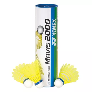 Badmintonové míče Yonex Mavis 2000 - modrý pruh - 2.jakost