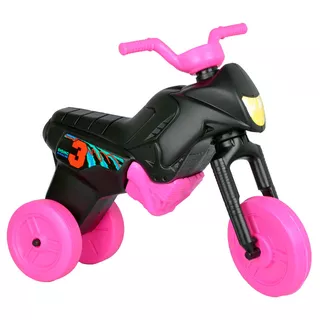 Balance Bike Enduro Maxi - Black-Green - Black-Pink